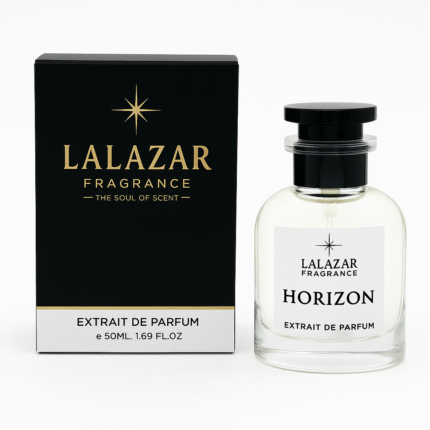 horizon perfume with box by lalazaar inspired by lacoste white